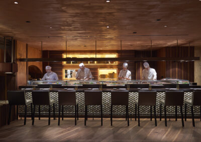 Beschallung QSC SUSHI BAR Mandarin Oriental