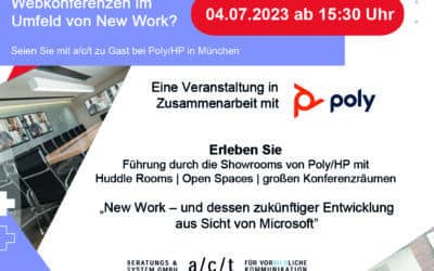 a/c/t Event bei Poly in München